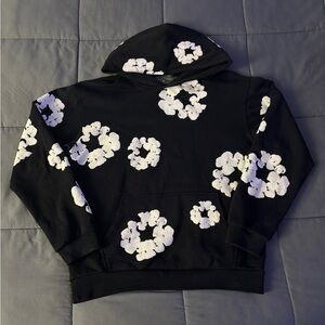 Denim Tears Cotton Wreath Hoodie ‘Black’